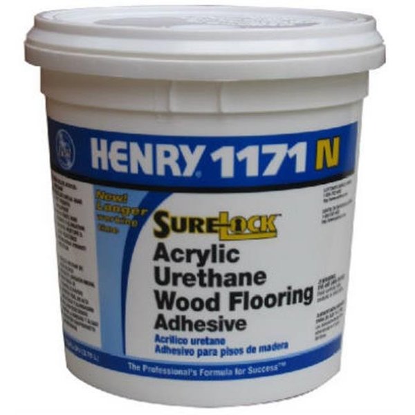 Ww Henry WW Henry 12235 No. 1171N Acrylic Urethane Wood Flooring Adhesive; 1 Gallon 336526